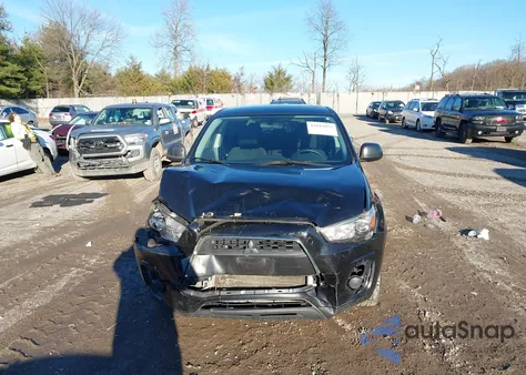 2015 Mitsubishi Outlander Sport Es from USA, damaged, VIN 4A4AR3AW3FE058820